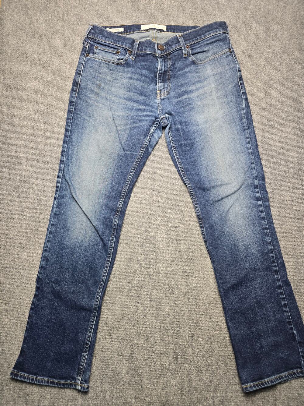 Hollister Slim Straight Jeans Mens 32x30 Blue Denim Medium Wash